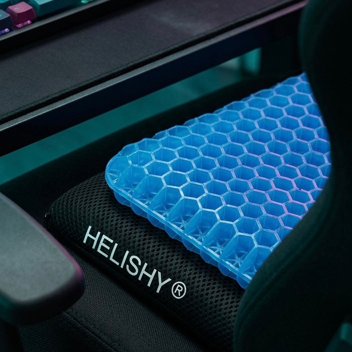 The Ergo-Posture Gel Cushion (Helishy® Edition)
